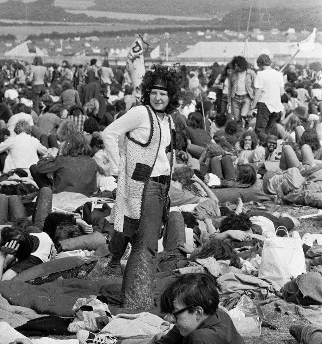 Музыкальный Фестиваль на острове Уайт: фотографии 60-70-х гг.