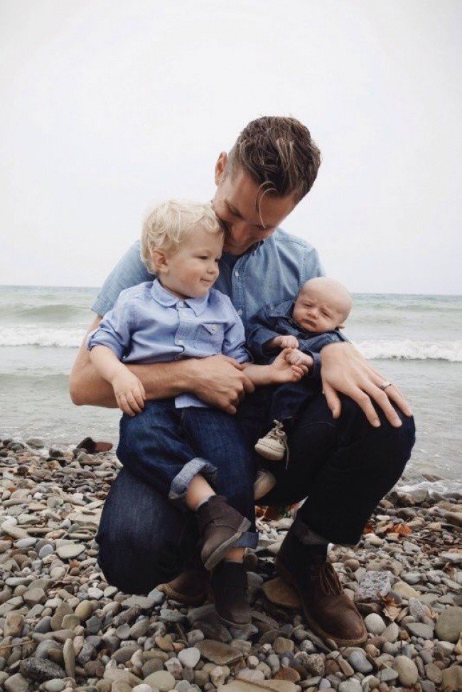 Фотографии заботливых мужчин с детьми