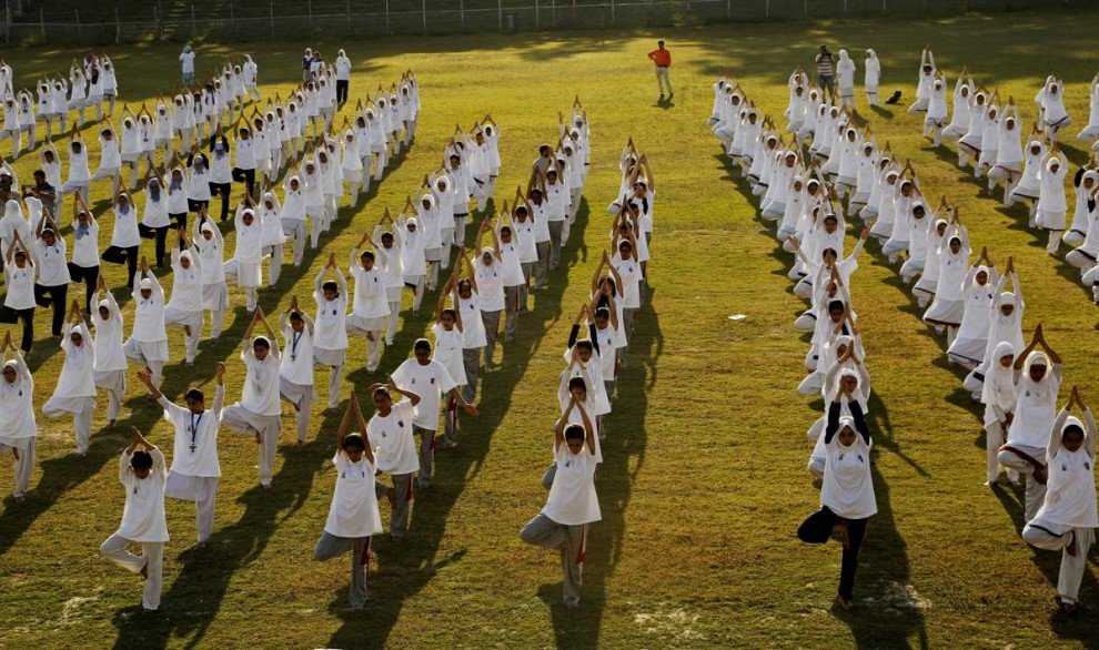 Первый Международный день йоги