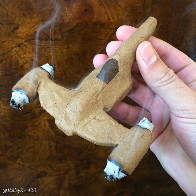 Креативные косяки курильщика из Instagram 