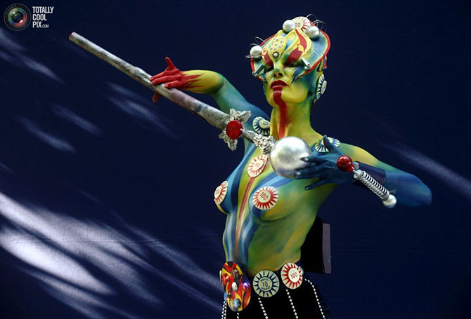 Всемирный фестиваль боди-арта в Австрии 2015