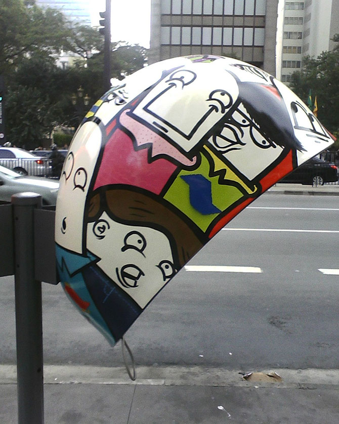 Креативные телефонные будки в Сан-Паулу