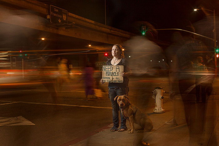 Бездомные жители США от фотографа Aaron Draper