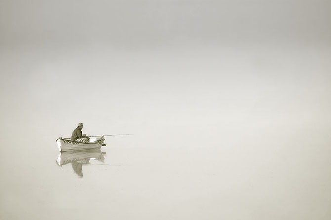Туманная жизнь рыболовов от фотографа Марцина Собаса