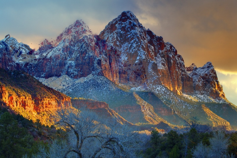 Красоты национального парка Зайон в США