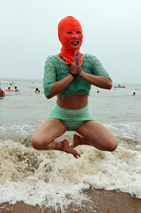 Китайская пляжная мода