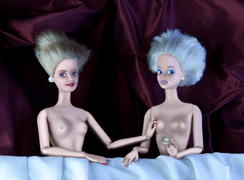 Куклы Барби на классических полотнах
