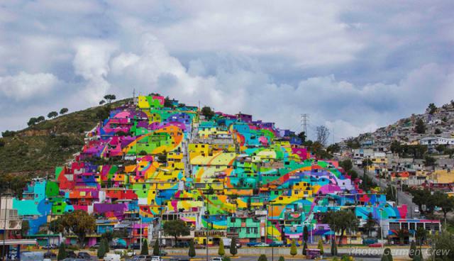 Мексиканские власти попросили уличных художников разукрасить дома