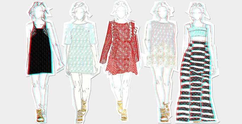 Коллекция женской одежды, напечатанная на 3D-принтере