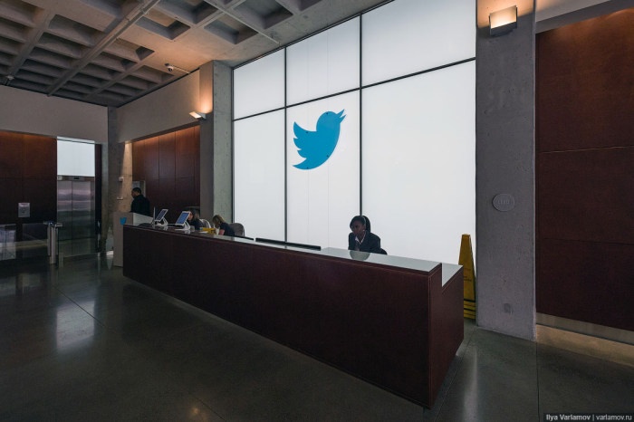 Как выглядит офис компании Twitter