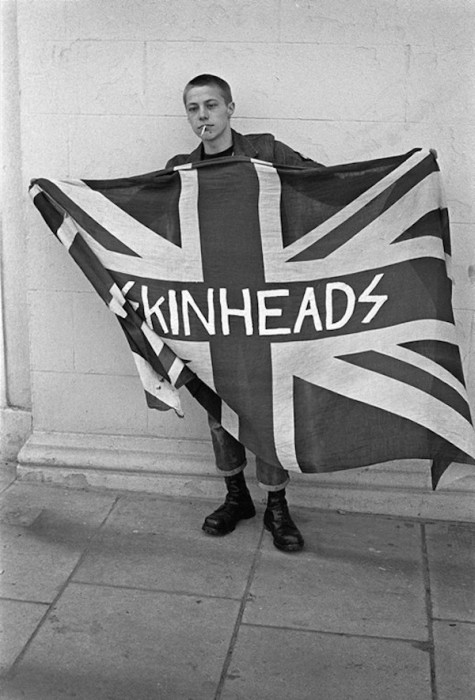 Скинхеды начала 80-х годов в Великобритании