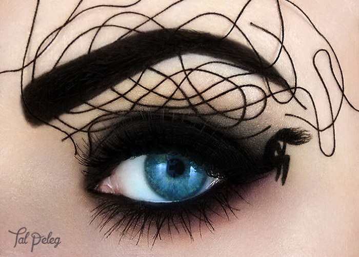 Яркий макияж глаз от Tal Peleg