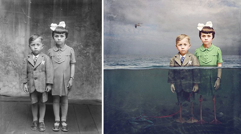 Отретушированные винтажные фото, которые делают прошлое более волшебным