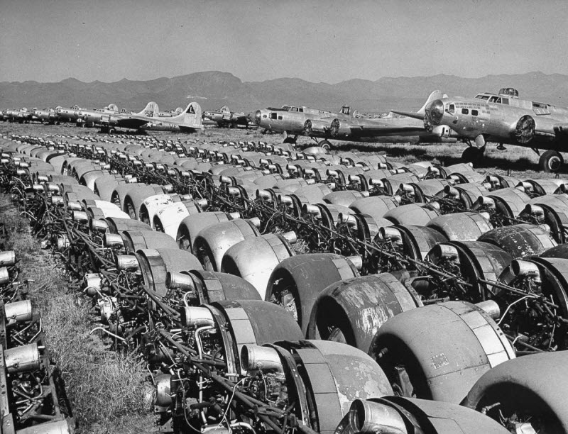 Кладбища военной техники в США (1946-1949 год)