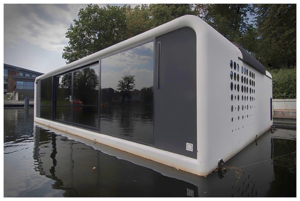 Прототип футуристического плавающего дома