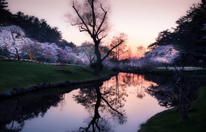 Японские пейзажи на фотографиях Хиденобу Сузуки