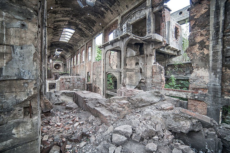 Заброшенные места от польского фотографа Анны Мики