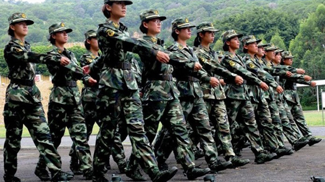 5 женских отрядов специального назначения