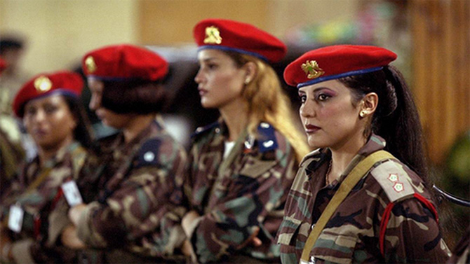 5 женских отрядов специального назначения