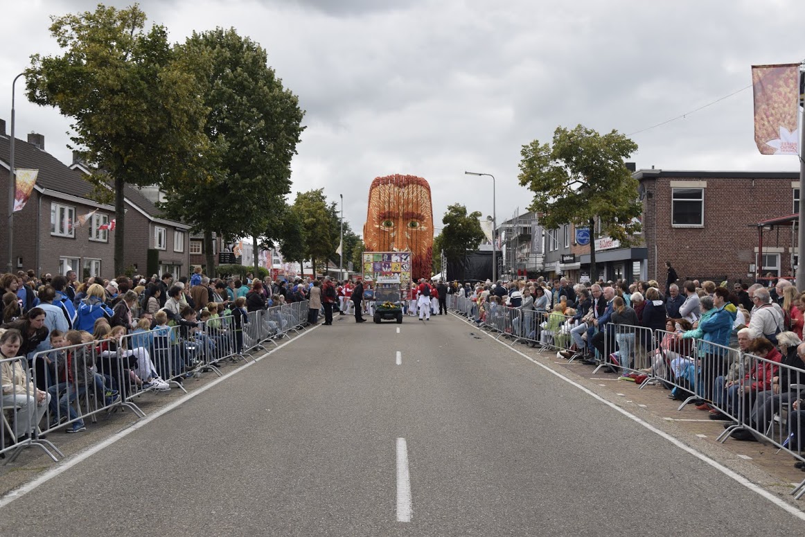 Традиционный парад цветов в голландском городе Зюндерт