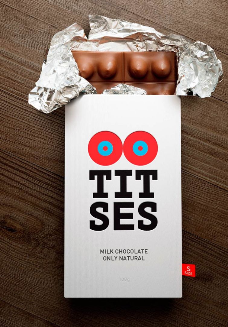 Titses Chocolate - шоколад в форме женской груди