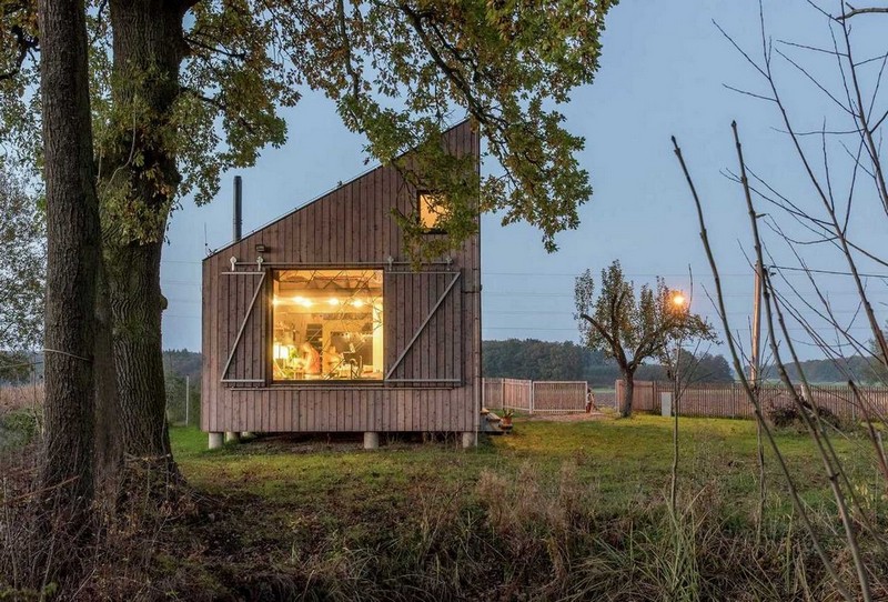 Энергоэффективный деревянный дом в Чехии