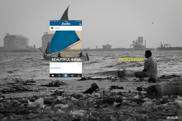 Поразительные контрасты Индии на скрытой части снимков из Instagram
