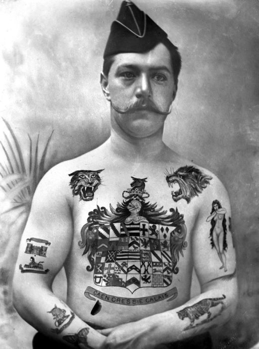 Золотой век татуировки с 1900 по 1970 годы