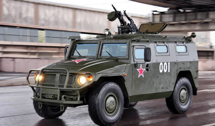 Мобильные бронемашины российской армии