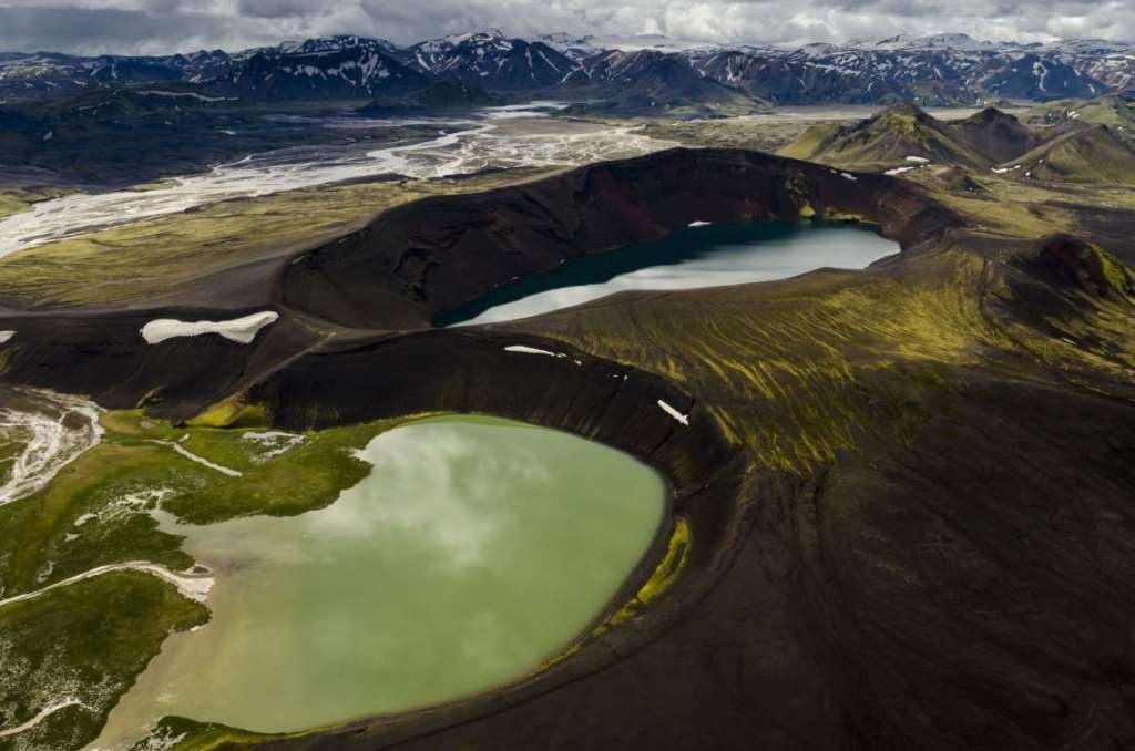Живописные озёра вулканического происхождения