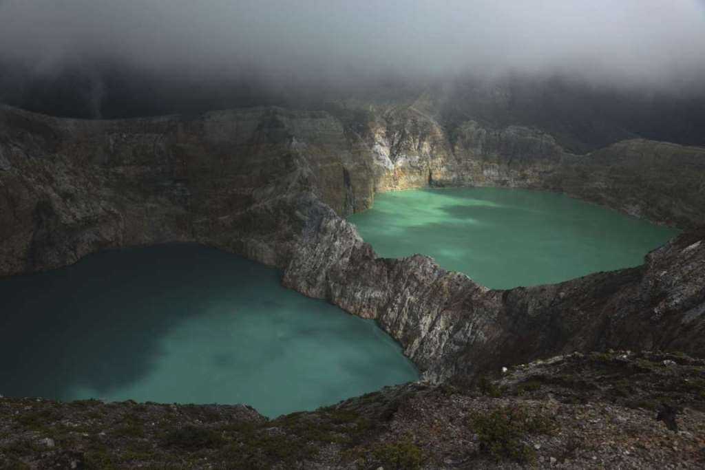 Живописные озёра вулканического происхождения