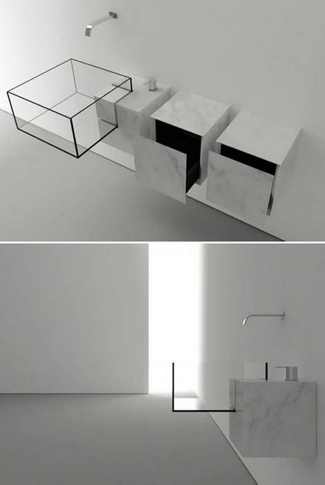 Футуристичная мебель, которая создает оптические иллюзии