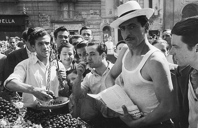 Подборка фотографий из Италии 1950-х