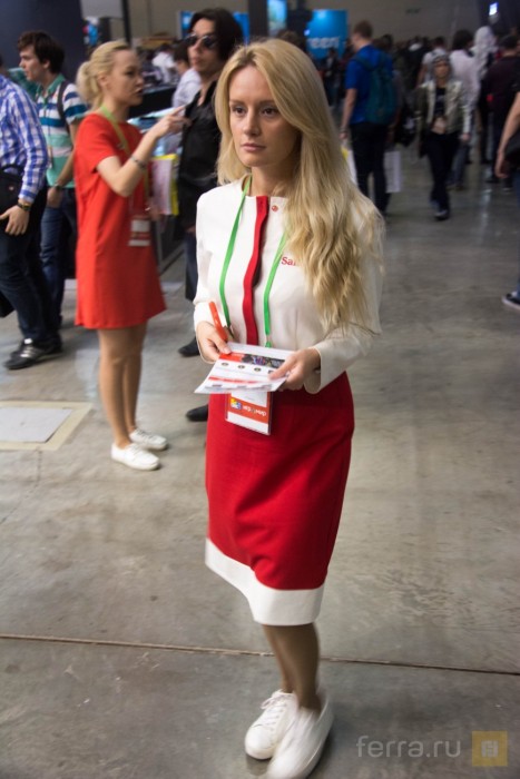 Красивые девушки на фестивалях ИгроМир 2015 и Comic Con Russia