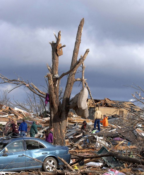 Фотографии городов, пострадавших от природных катастроф
