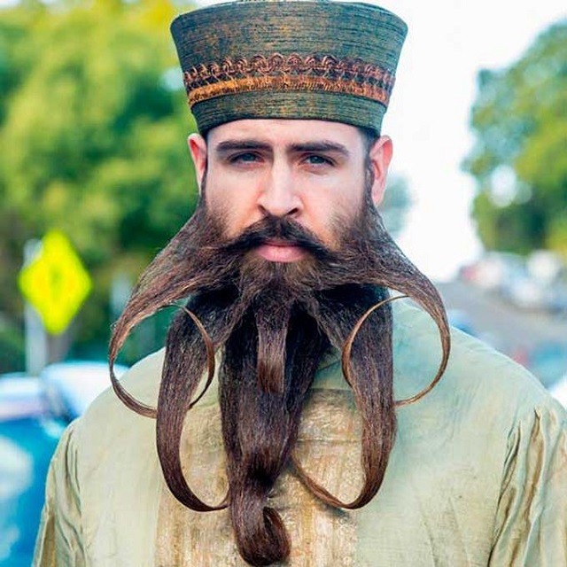 Скульптуры из бороды от Mr. Incredibeard