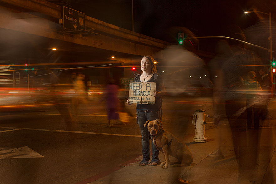 Портреты калифорнийских бездомных в фотосерии Невидимые