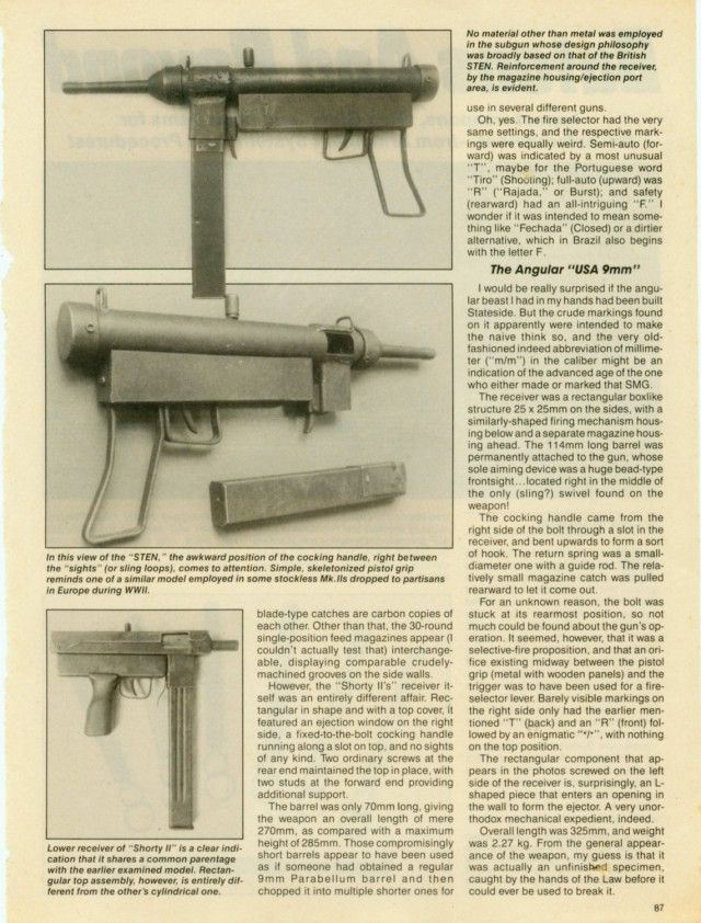 Самодельное огнестрельное оружие, изъятое в разных странах мира