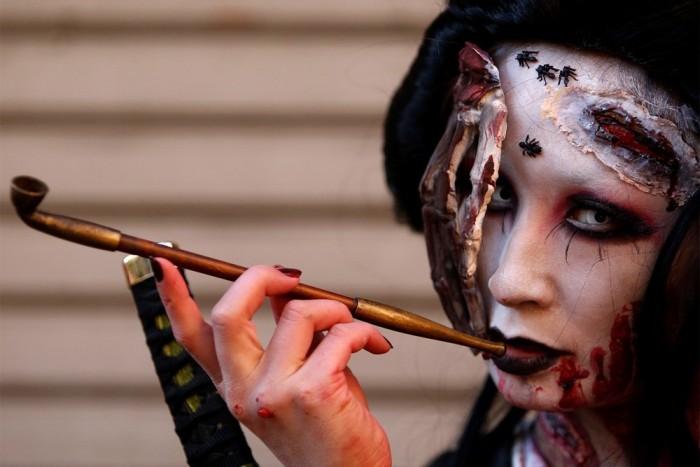 Как прошел фестиваль Хэллоуина в Токио