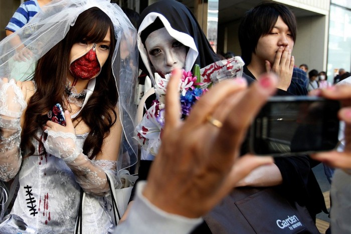 Как прошел фестиваль Хэллоуина в Токио