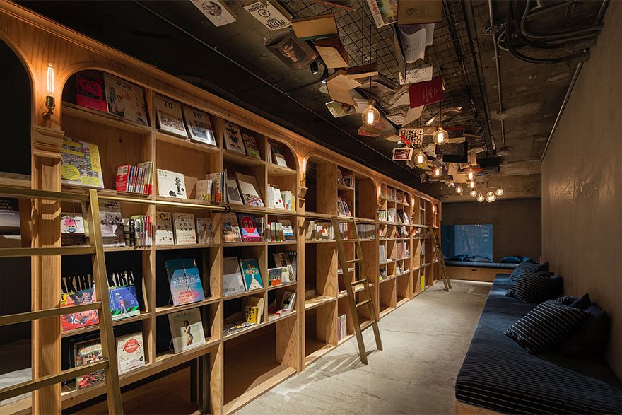 В Токио открывается отель для книголюбов