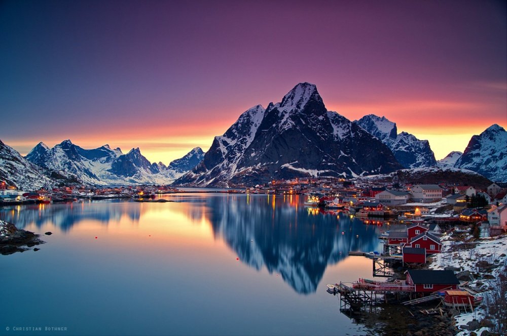 Красоты Норвегии на фотографиях