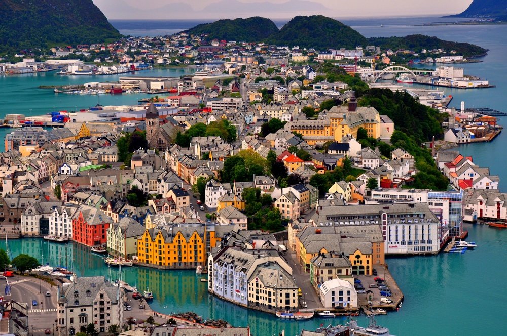 Красоты Норвегии на фотографиях