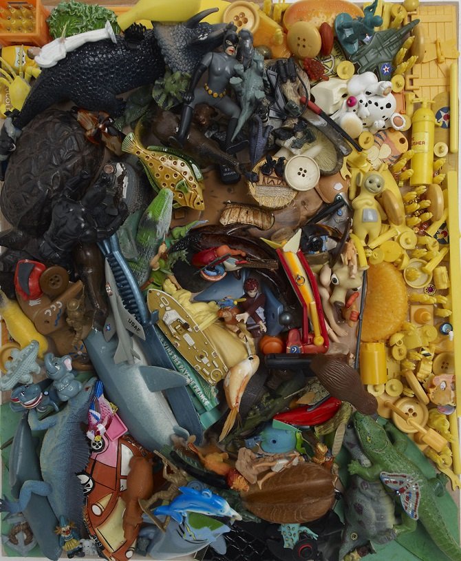 Необычные скульптуры из мусора от французского художника Bernard Pras