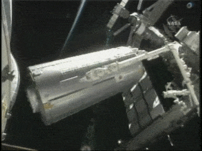 Работа на МКС в гифках от NASA