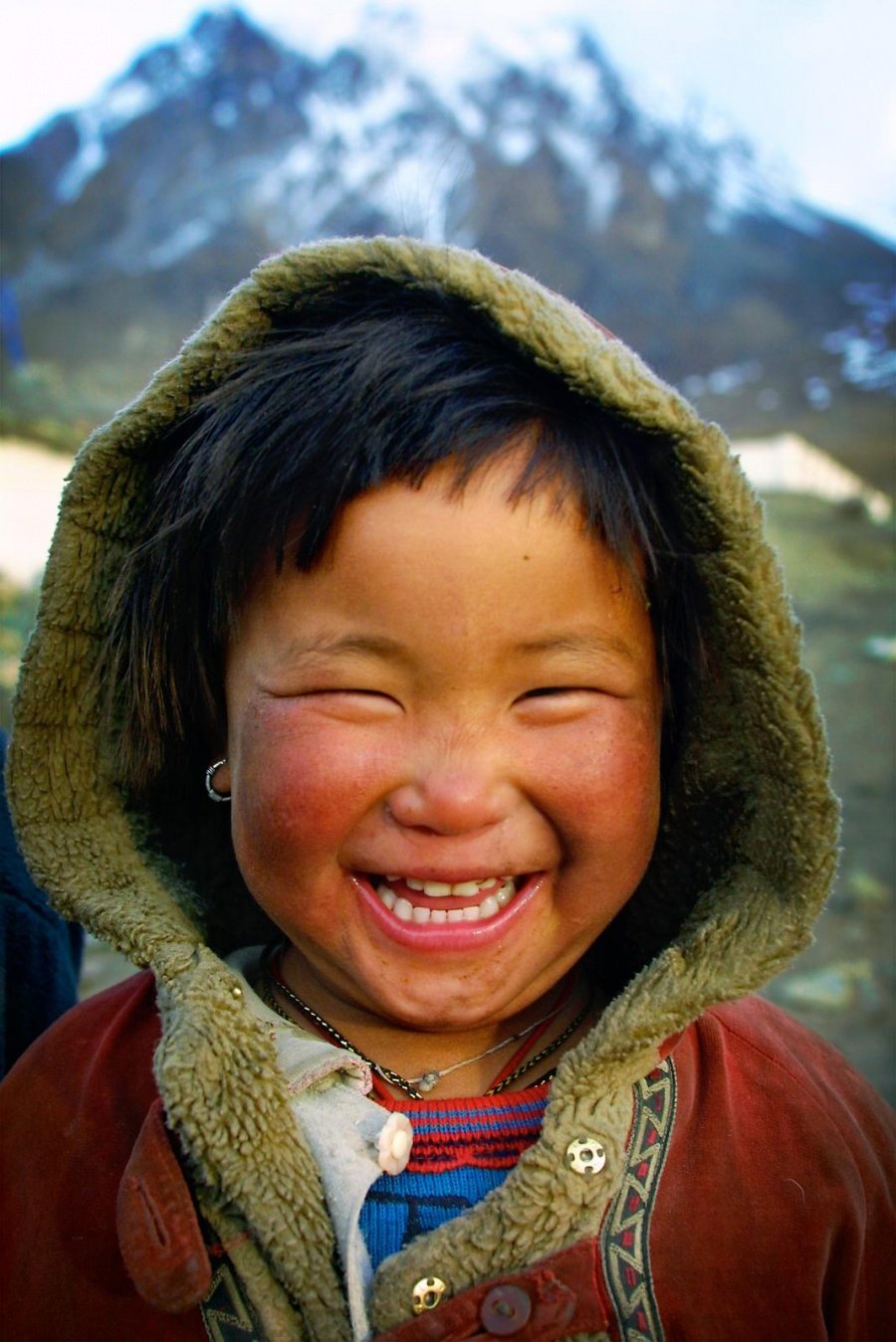 Дети Эскимосы монголоидная раса