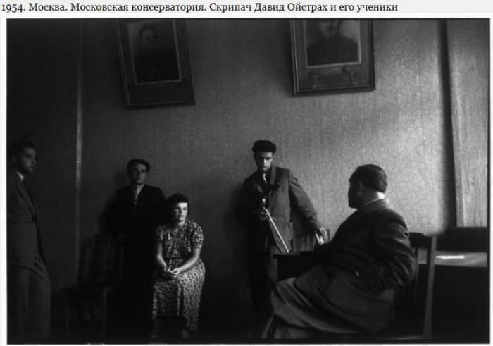 Фотографии Москвы и Ленинграда 1954 года
