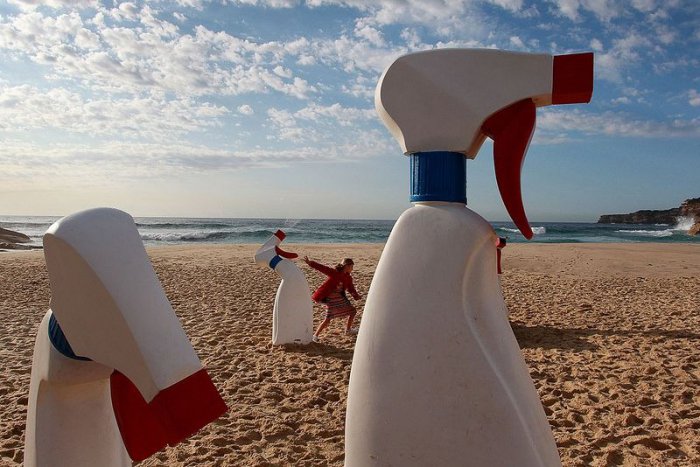 Фестиваль скульптуры у моря 2015 на пляже Бонди
