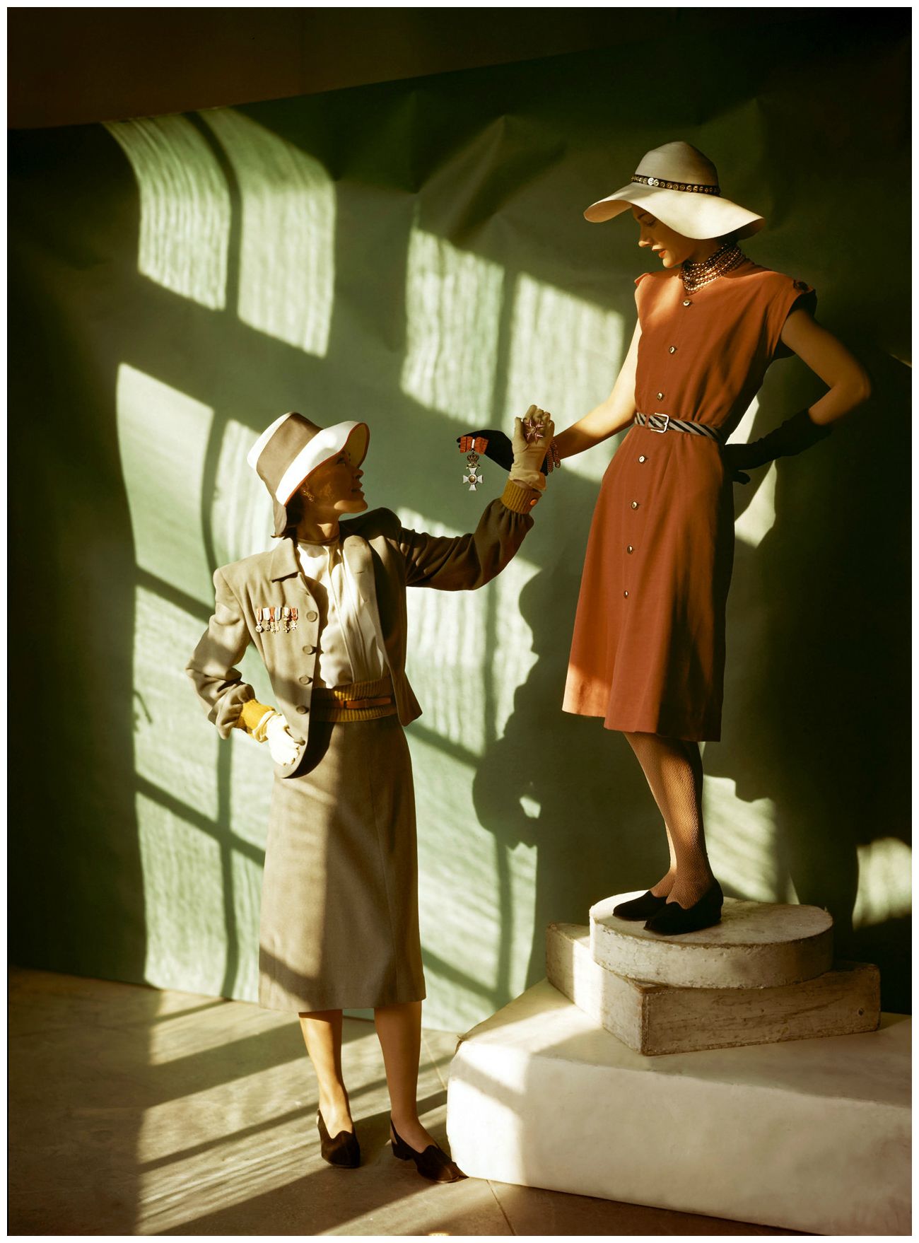Мода 1940-х на снимках из журнала Vogue