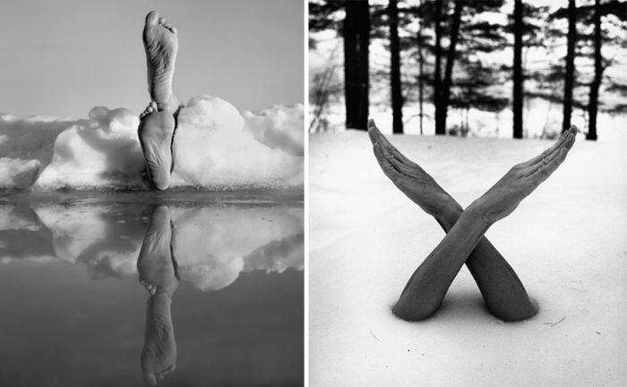 Близость человека и природы на сюрреалистических фотографиях Арно Минккинена